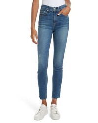 rag & bone/JEAN High Waist Skinny Jeans