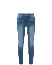 Frame Denim High Waisted Skinny Jeans