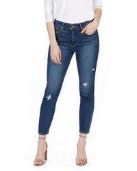 Paige Hoxton High Waist Crop Ultra Skinny Jeans