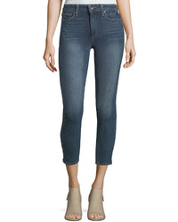 Paige Hoxton Mid Rise Crop Skinny Jeans