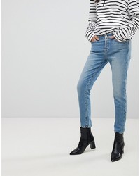 7 For All Mankind Josefina Fitted Boyfriend Jeans