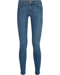 Frame Denim Le Skinny De Jeanne Mid Rise Jeans