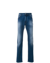 Jacob Cohen Light Wash Fitted Jeans