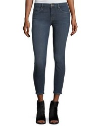 Mother Looker Crop Mid Rise Skinny Jeans