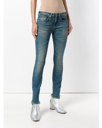 R13 Low Rise Skinny Jeans