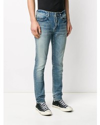 Saint Laurent Low Rise Skinny Jeans