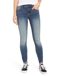 Vigoss Marley Distressed Cutoff Skinny Jeans