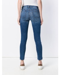 J Brand Mesh Detail Skinny Jeans