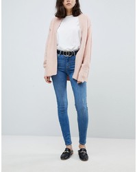 Pieces Mid Rise Skinny Jean