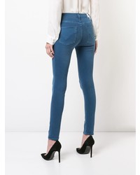 Hudson Mid Rise Skinny Jeans