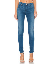 7 For All Mankind Mid Rise Skinny