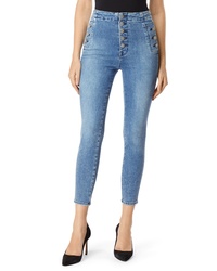 J Brand Natasha Sky High Crop Super Skinny Jeans