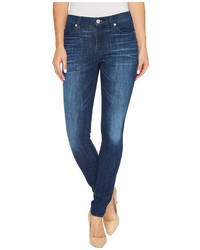 Hudson Nico Mid Rise Super Skinny In Bright Eyes Jeans