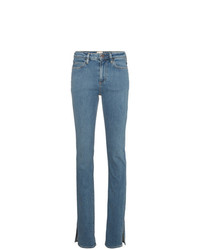 Simon Miller Nixa Split Ultra Long Flared Skinny Jeans