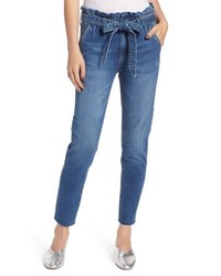 PROSPERITY DENIM Paperbag Waist Skinny Jeans