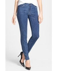 CJ by Cookie Johnson Peace Crackled Print Stretch Skinny Jeans