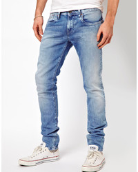 Pepe Jeans Hatch Skinny Fit Bleach Wash