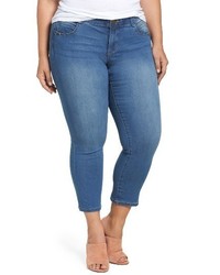 Democracy Plus Size Ab Solution Stretchy Skinny Ankle Jeans