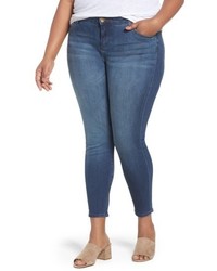 KUT from the Kloth Plus Size Connie Skinny Ankle Jeans