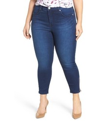 Melissa McCarthy Plus Size Seven7 Zip Ankle Skinny Jeans