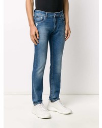 Dolce & Gabbana Printed Pocket Straight Leg Jeans