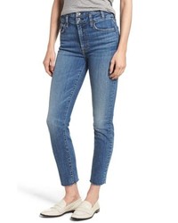 7 For All Mankind Roxanne High Waist Ankle Jeans