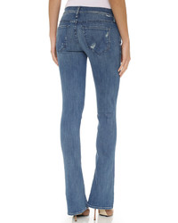 Mother Runaway Skinny Flare Jeans
