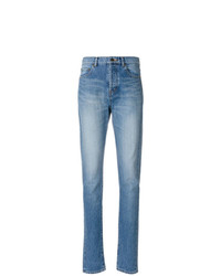 Saint Laurent Skinny Embroidered Jeans