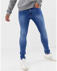 New Look Skinny Jeans In Bright Blue