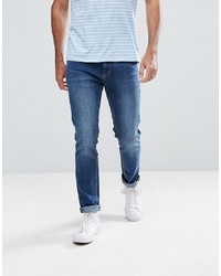 LDN DNM Skinny Jeans In Deep Indigo