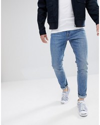 ASOS DESIGN Skinny Jeans In Vintage Mid Wash