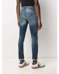 Dondup Slim Cut Washed Jeans
