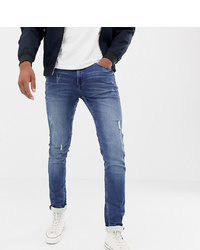 BLEND Slim Fit Jeans In Midwash Blue