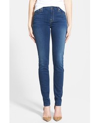 7 For All Mankind Slim Illusion Mid Rise Skinny Jeans