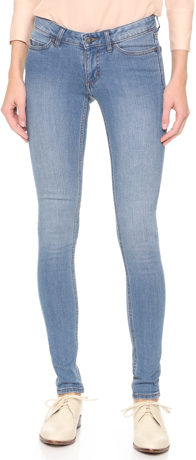 Cheap Monday Slim Jeans, $75 | shopbop.com | Lookastic