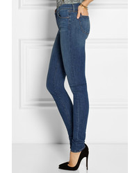 J Brand Stacked Skinny Mid Rise Jeans