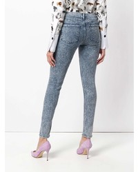 Victoria Beckham Stonewashed Slim Fit Jeans