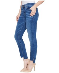 7 For All Mankind The Ankle Skinny Jeans W Step Hem In Bella Heritage Jeans