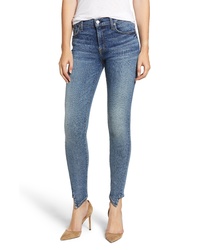 7 For All Mankind The Ankle Splice Hem Skinny Jeans