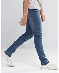 Cheap Monday Tight Skinny Jeans Utopia Opened Hem