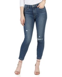 Paige Transcend Hoxton High Waist Crop Skinny Jeans