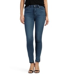 Paige Transcend Margot Released Hem High Rise Ultra Skinny Jeans