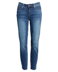 Paige Transcend Vintage Skyline Crop Skinny Jeans