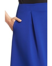 Armani Collezioni Armani Jeans Bonded Neoprene Highlow Skirt