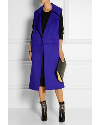 Reed Krakoff Double Breasted Cashmere And Wool Blend Sleeveless Coat