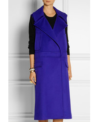 Reed Krakoff Double Breasted Cashmere And Wool Blend Sleeveless Coat