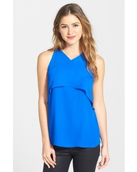 Vince Camuto Crossover Layer Blouse