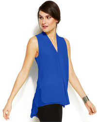 Vince Camuto Inverted Pleat Blouse