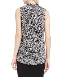 Vince Camuto Sleeveless V Neck Top