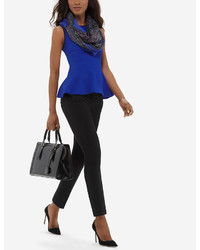 The Limited Textured Peplum Top